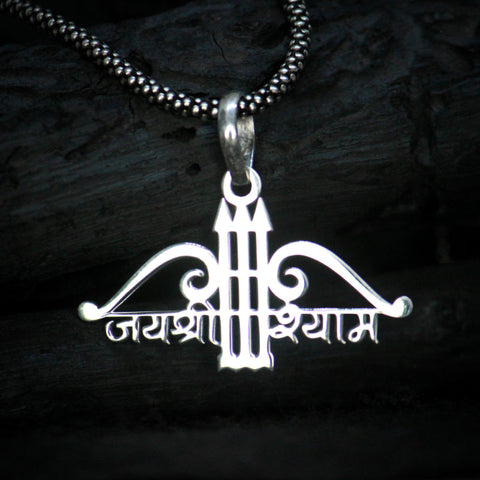 Jay Shree Khatu Shyam Pendant Chain