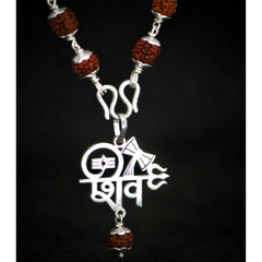 Orignal Rudraksha Mala with Shiv Pendent