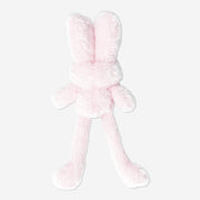 Plush bunny with adjustable ears
