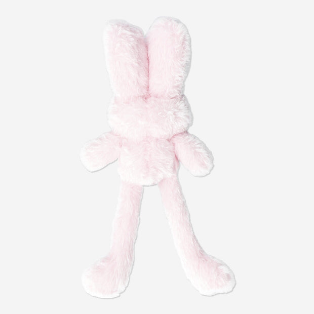 Plush bunny with adjustable ears